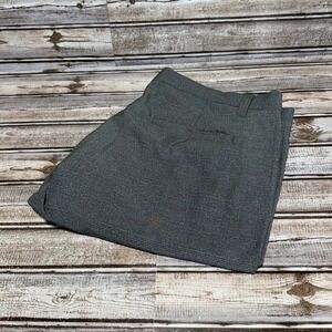 Travis‎ Mathew Shorts Mens 38 Gray Plaid Stretch Golf Casual